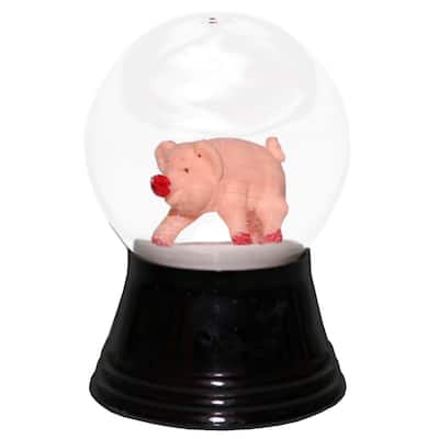 2.5" Perzy Small Pig Snow Globe