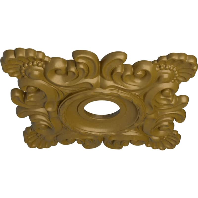 18"W x 18"H x 3 1/4"ID x 1 1/2"P Crawley Ceiling Medallion