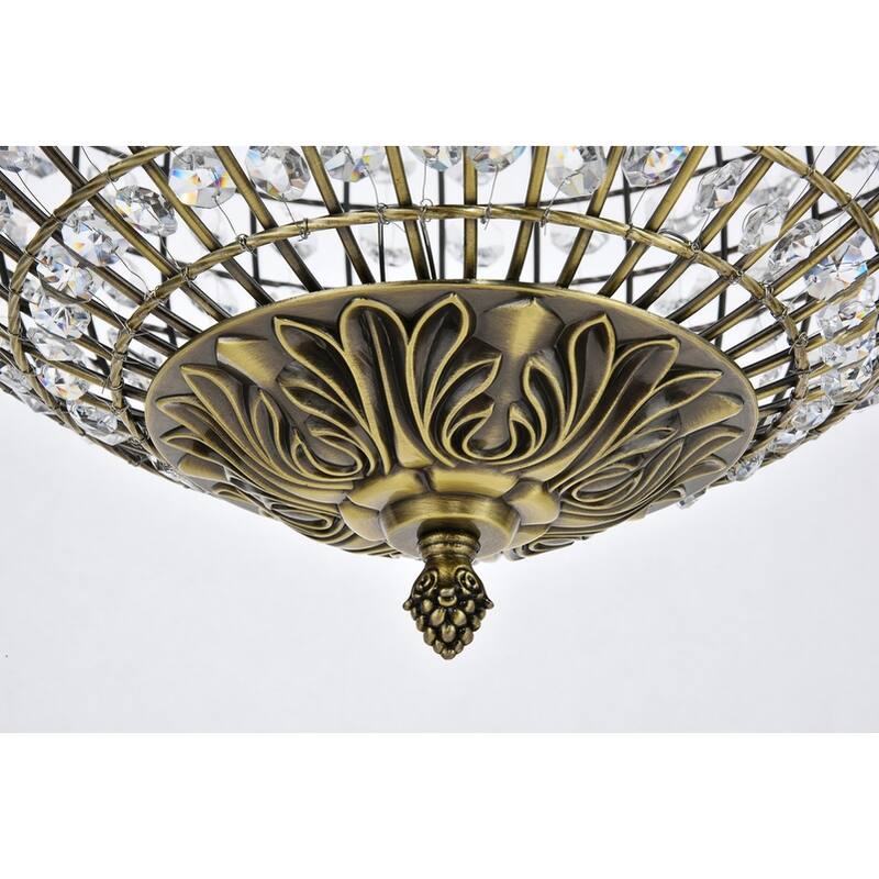 Ivy Court 3-Light 16 Inch Antique Bronze Pendant