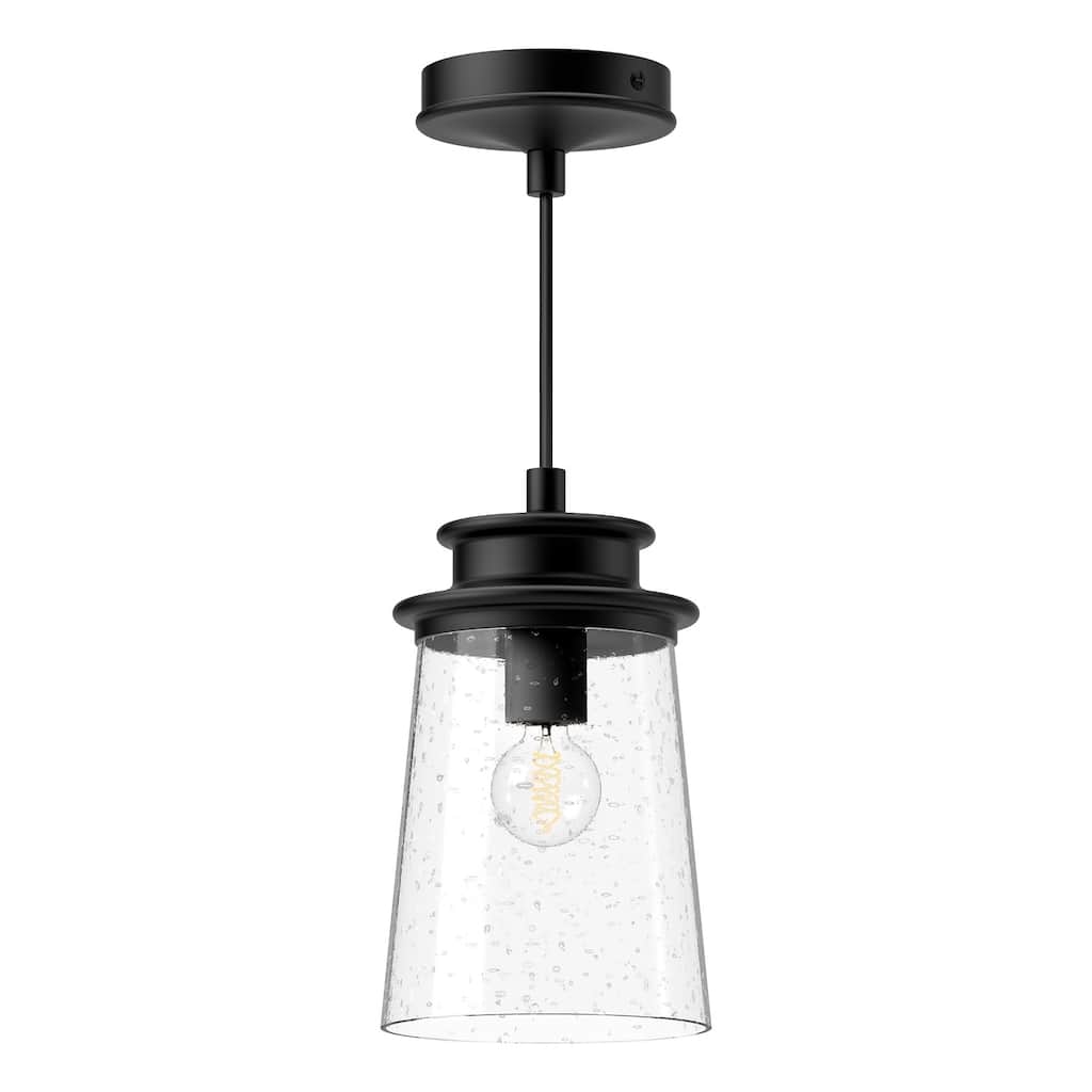 Alora Lighting EP533006CB Quincy 6" Wide Outdoor Mini Pendant with