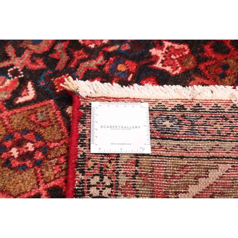 ECARPETGALLERY Hand-knotted Andelz Black Wool Rug - 3'7 x 10'5