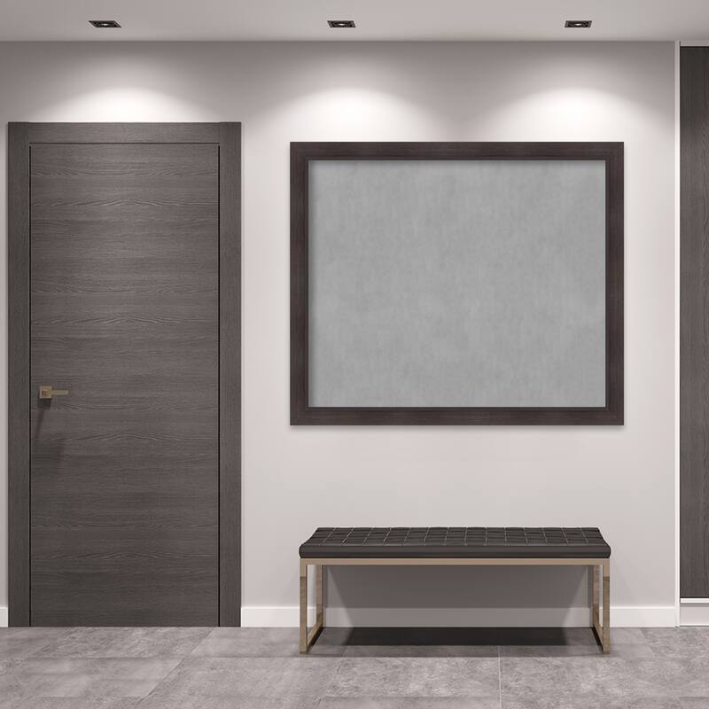 Amanti Art Sloped Black Framed