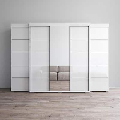 Aria 3D-EXEX Wardrobe with 1 Mirror