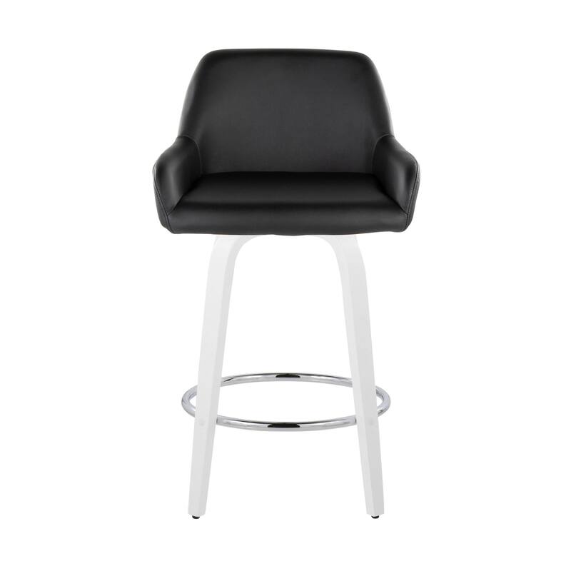 Daniella 26" Fixed-Height Counter Stool - Set of 2