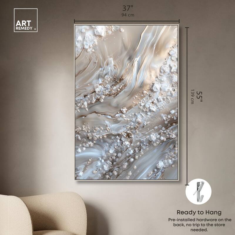 Effervescent Earth II Canvas by Art Remedy