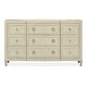 preview thumbnail 1 of 6, Magnussen Home Sheridan Limestone Drawer Dresser 9-drawer