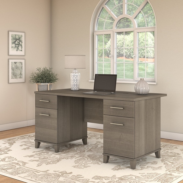 ash grey desk