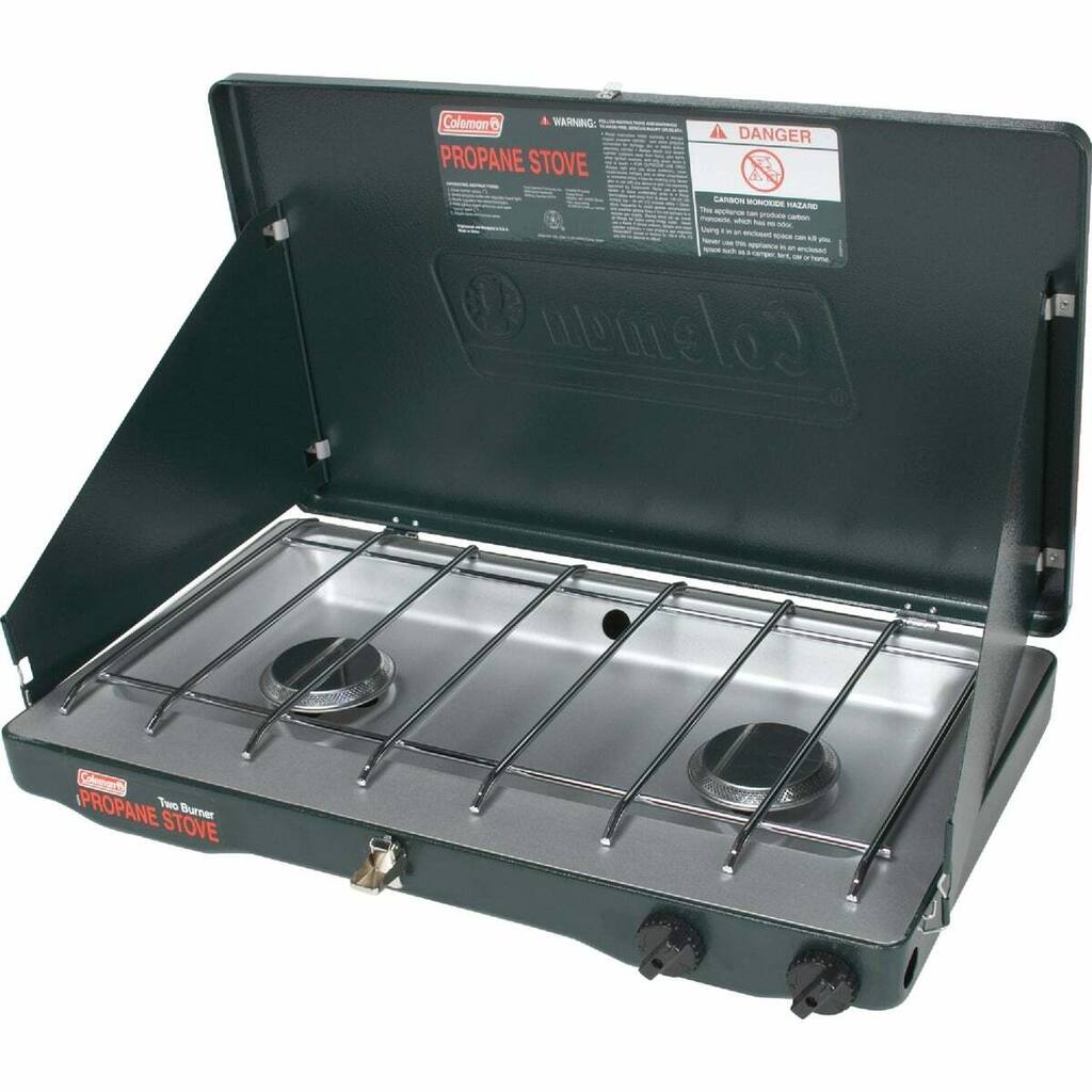 Coleman PerfectFlow 2-Burner Propane Camp Stove - 1 Each