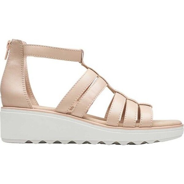 clarks gladiator wedge sandals