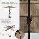 preview thumbnail 16 of 68, Costway 10 ft 3-tier Vented Patio Umbrella Large Market Table Umbrella