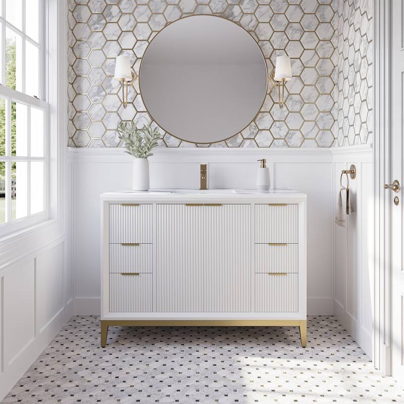 Fresca FCB4048 Wellington 48" Single Free Standing Vanity Cabinet Only