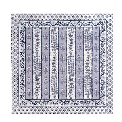 Couleur Nature Provence Avignon Blue/Marine Napkins - Set of 6