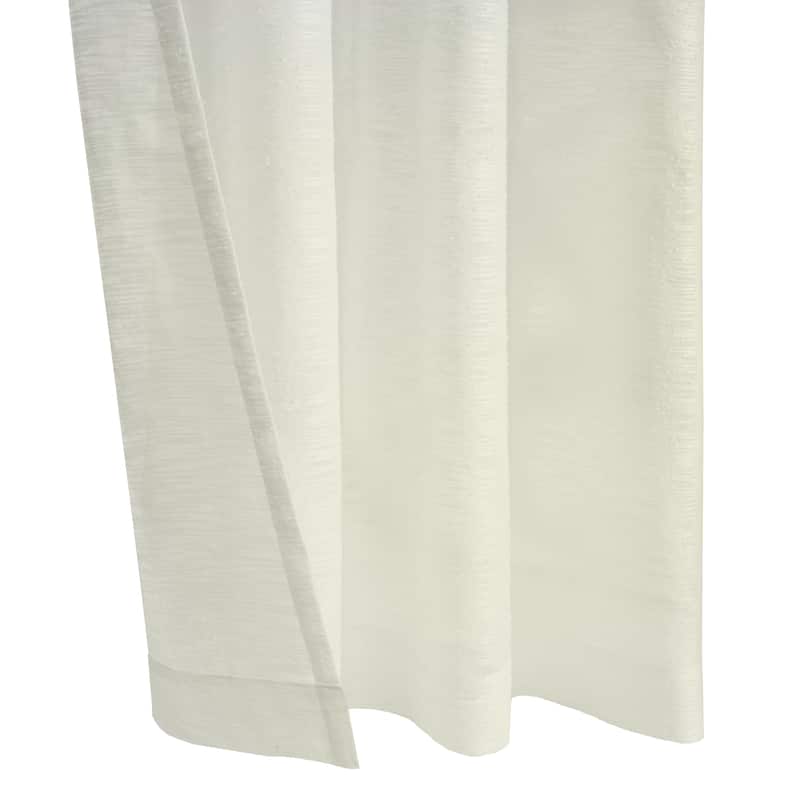 Boucle Sheer Grommet Curtain Panel