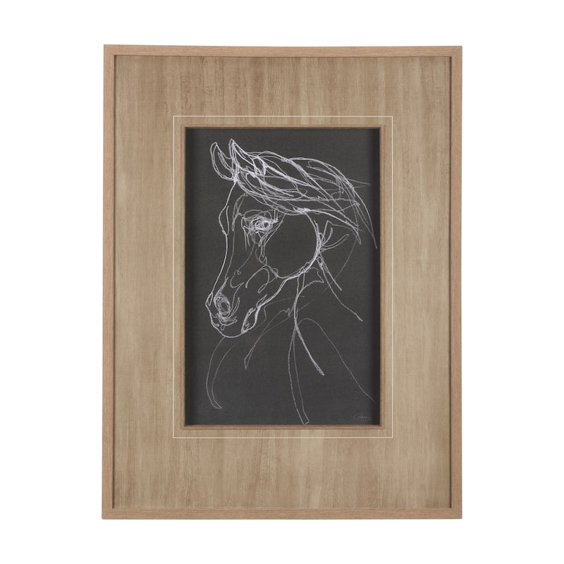 Arabian Dark II Framed Art Print