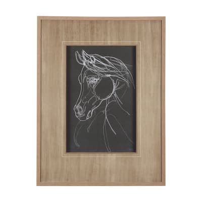 Arabian Dark II Framed Art Print