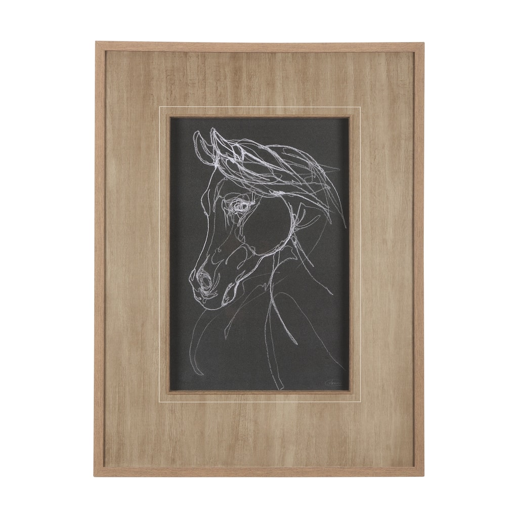 Arabian Dark II Framed Art Print