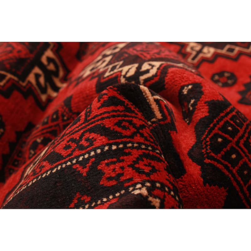 Teimani Red Rug 2'10" x 4'10" - 2'10 x 4'10