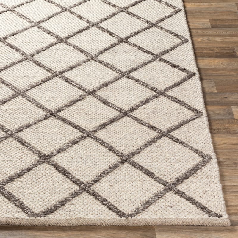 Carson Carrington Taxnas Handmade Wool Blend Nordic Area Rug