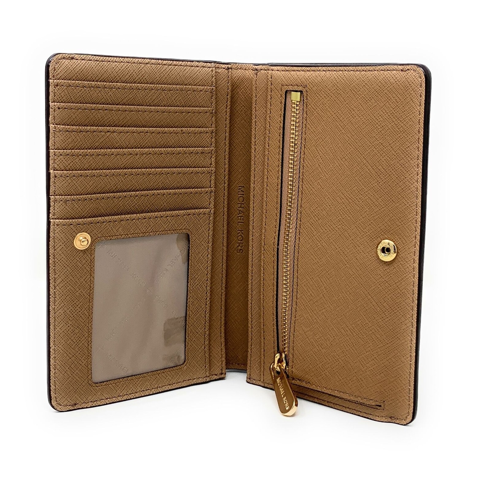 Michael kors jet set sale travel slim bifold wallet