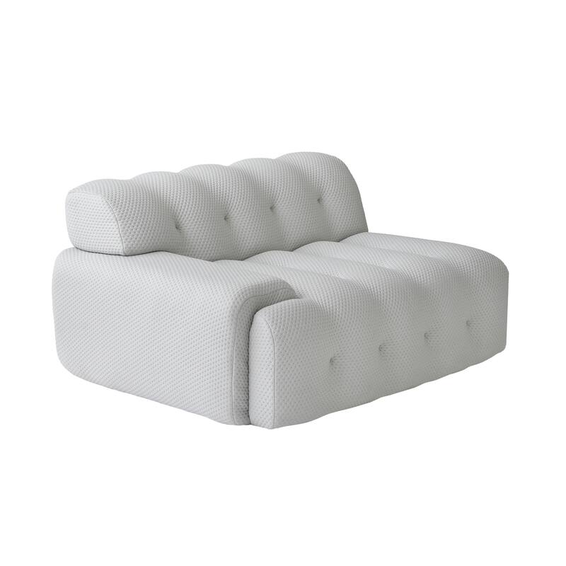 Modern Loveseat Sofa, Luxury 102.4″ Large Size 3 Seater Couch, Comfy Sectional Cloud Sofa Couches for Living Room, Bedroom
