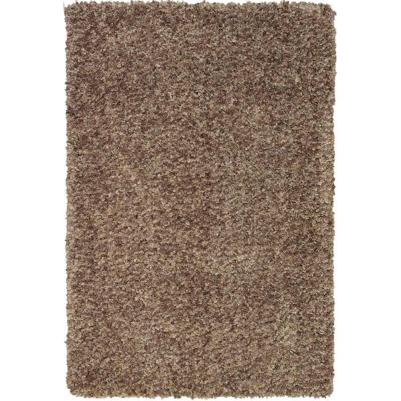 Addison Alpha Lavish Variegated Shag Area Rug - 2'x3"X7'6" - Mushroom