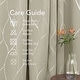 preview thumbnail 13 of 106, Deconovo Silver Line 52 Width Curtain Panel Pair (2 Panel)