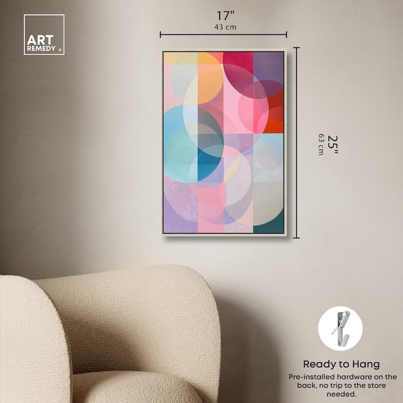 Oneiric Circles IV Canvas by Art Remedy