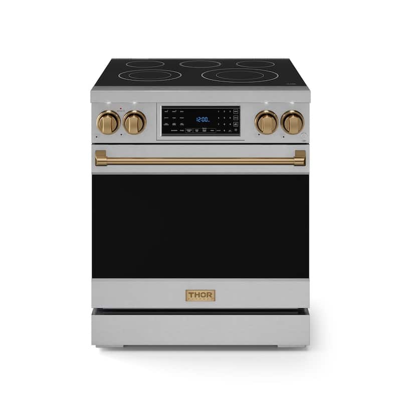 Thor Kitchen RSE30 Gordon Ramsay 4.5 Cu. Ft. Free Standing Electric - Stainless Steel / Bronze