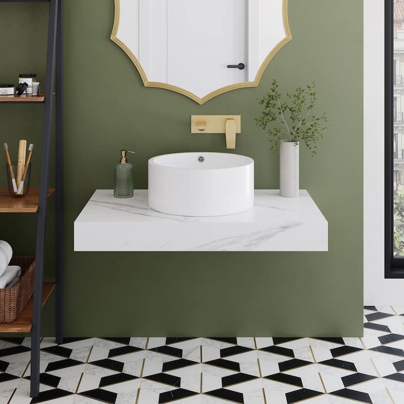 Swiss Madison SM-WSM601-SH Monaco 36" Stone Composite Vanity Top