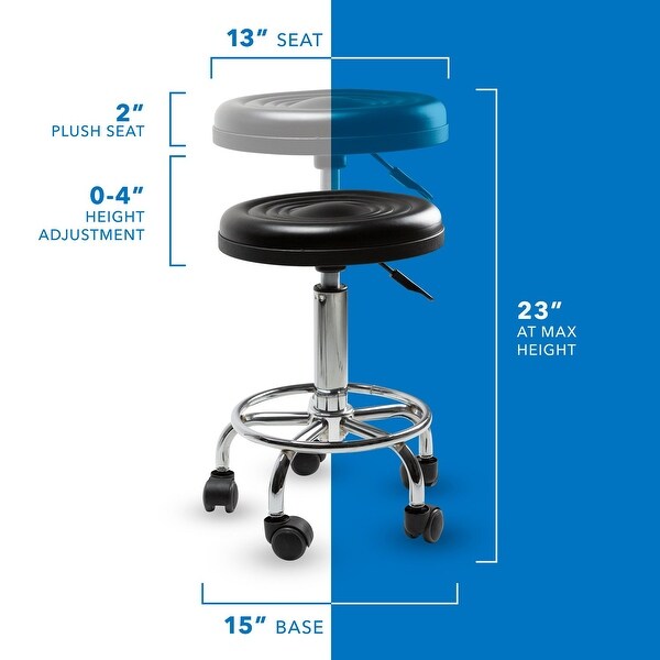 stool with wheels