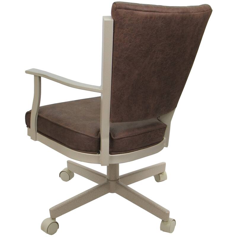 Montana Swivel Metal Dining Caster Chair on Reading Base
