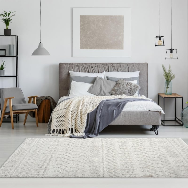 Luxe Weavers Moroccan Diamond Area Rug, Fade Resistant Carpet