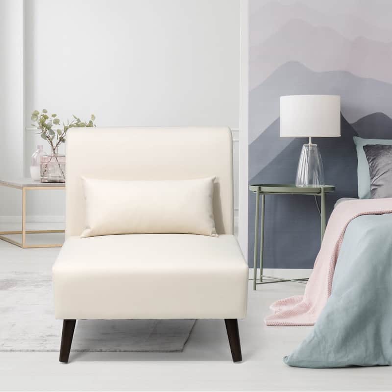 Pellebant Accent Chair Upholstered Lounge Couch Sofa for Bedroom Living Room