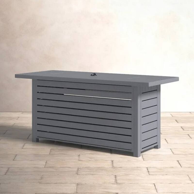 Living Source International Fire Pit Table with Lid