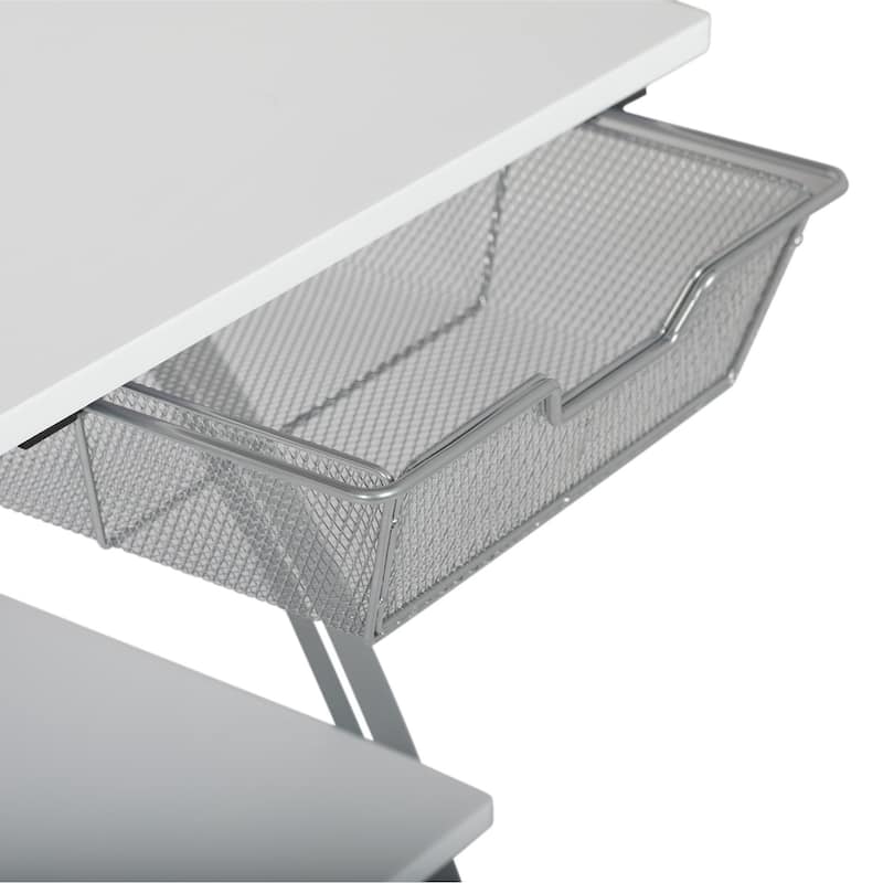 Comet Plus Sewing Center, Silver/White