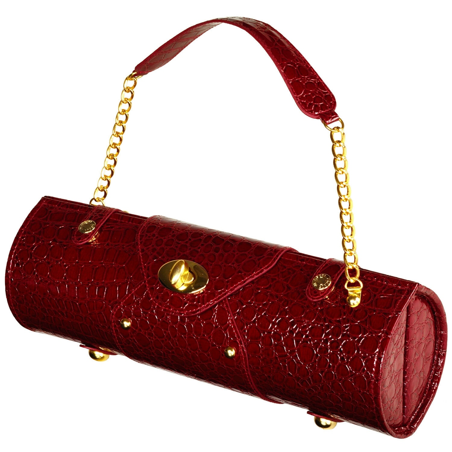 Picnic at Ascot Wine Carrier Purse Burgundy Bed Bath