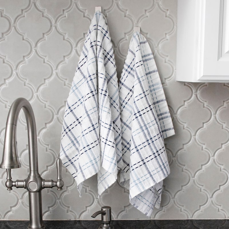 RITZ Royale Check Cotton Kitchen Towels (Set of 2)