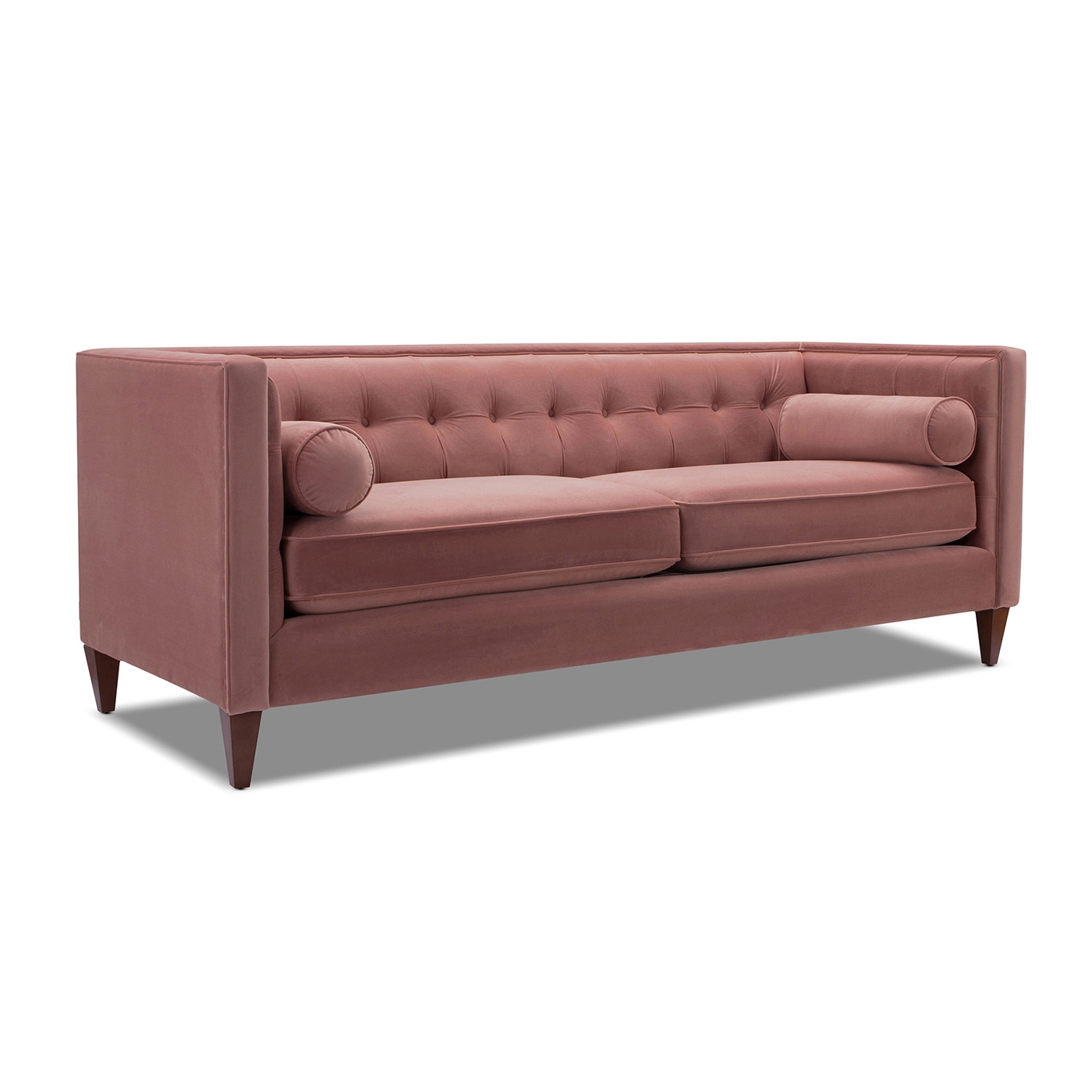 Tufted 2025 tuxedo sofa