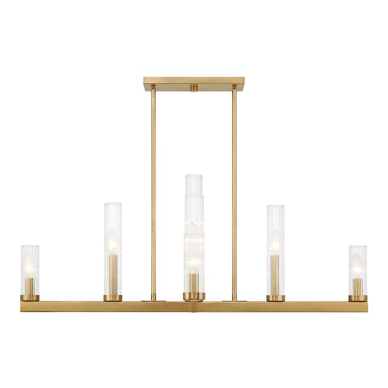 Savoy House 1-2635-9 Carina 9 Light 38" Wide Pillar Candle Linear