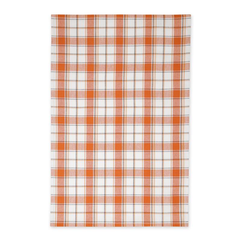 Autumn Pumpkins Printed Dishtowel (Set of 2)