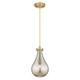 Option Brushed Brass / Mercury Shade