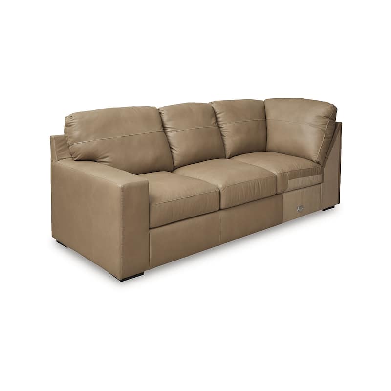 Signature Design by Ashley Bandon Brown 3-Piece Sectional - 127"W x 100"D x 41"H