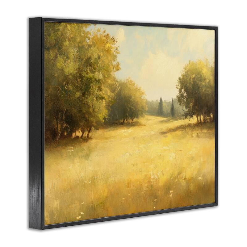 Stupell Calming Countryside Nature Framed Giclee Art Design By Petal Prints Design