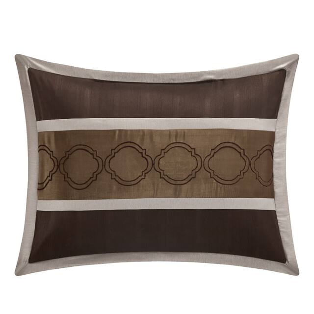 Grand Avenue Daniella 7-Piece Modern Geometric Comforter Set