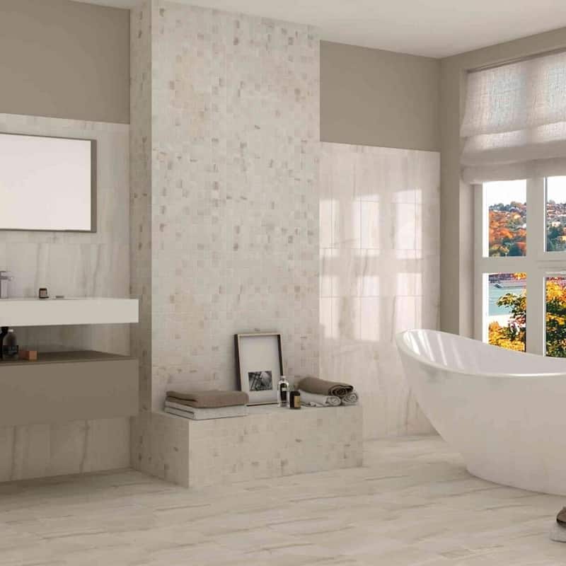 Amsterdam 2x2 Matte Porcelain Grid Mosaic Tile - Floor, Wall, Backsplash