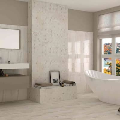 The Tile Life Amsterdam 2x2 Caramel Porcelain Floor & Wall Tile