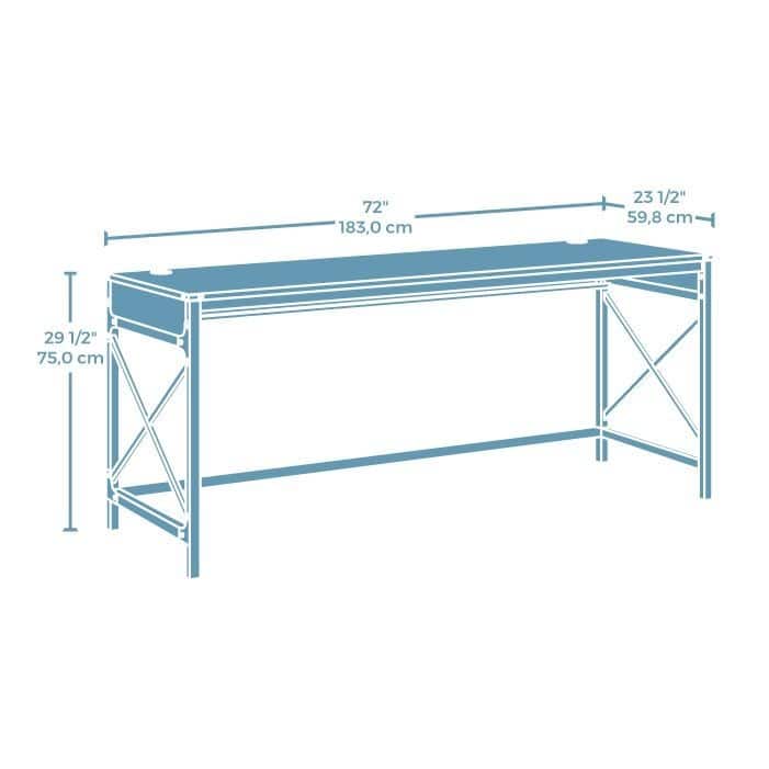 Foundry Road 72x24 Table Desk Co