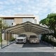 preview thumbnail 7 of 81, Heavy-Duty Metal Carport with Upgraded Galvanized Steel Roof – Ideal Shelter for Cars, Boats, and Tractors