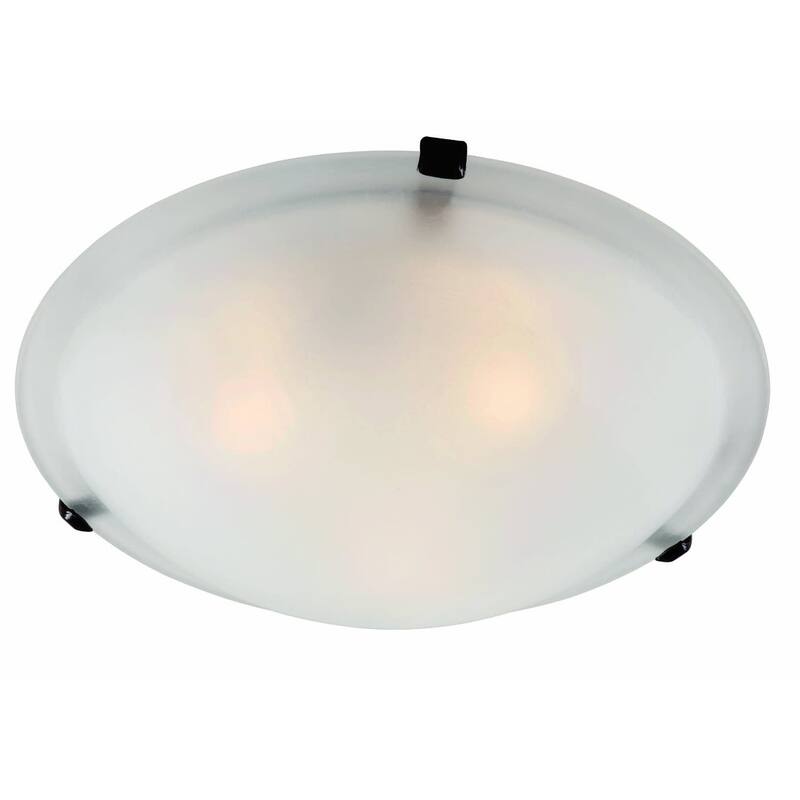 Trans Globe Lighting Two Light Down Lighting Indoor Flush Mount - Rubbed Oil Bronze