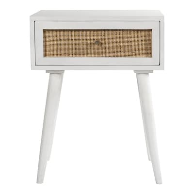 Glenda Solid Wood One-Drawer Nightstand